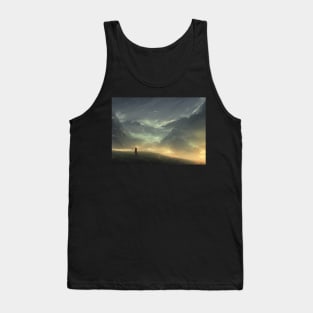 landscape pictures for wall dense Tank Top